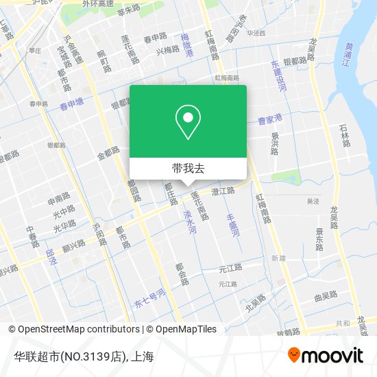 华联超市(NO.3139店)地图