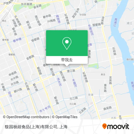 馥园杨姐食品(上海)有限公司地图