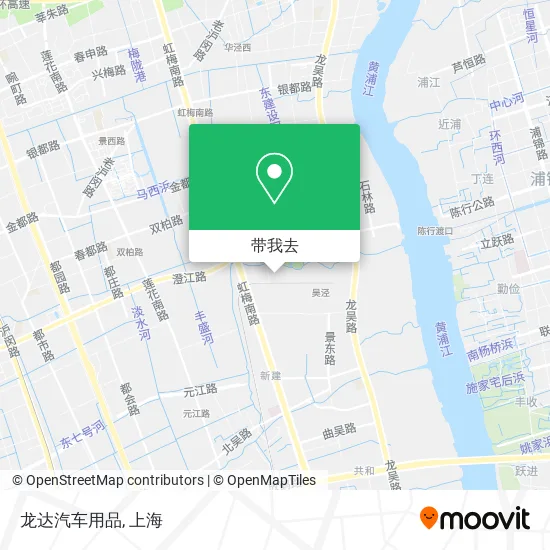 龙达汽车用品地图