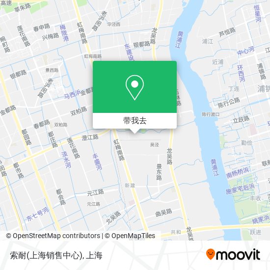 索耐(上海销售中心)地图