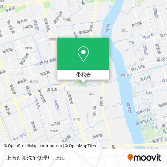 上海创阅汽车修理厂地图