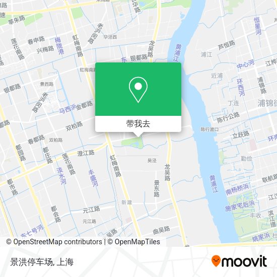 景洪停车场地图