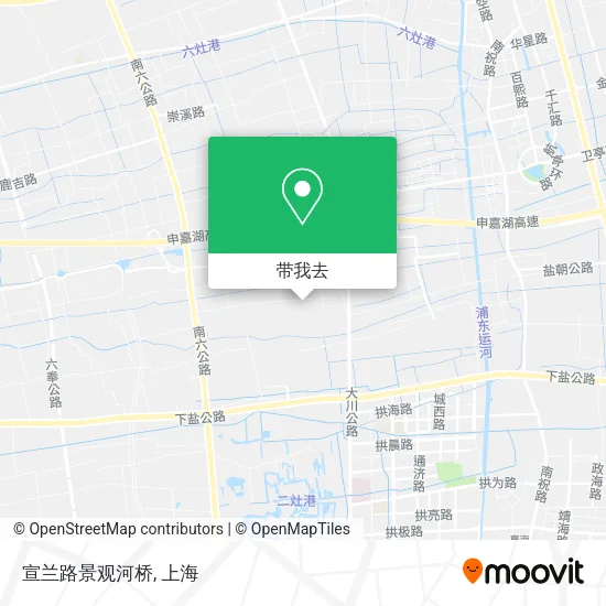宣兰路景观河桥地图