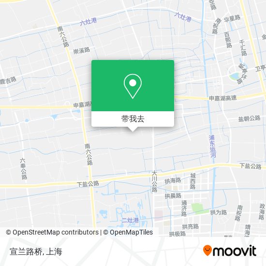宣兰路桥地图