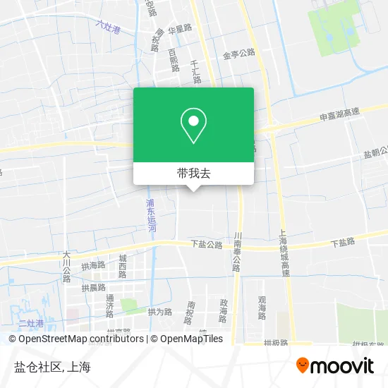 盐仓社区地图