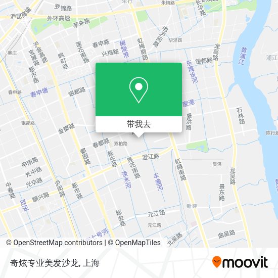 奇炫专业美发沙龙地图