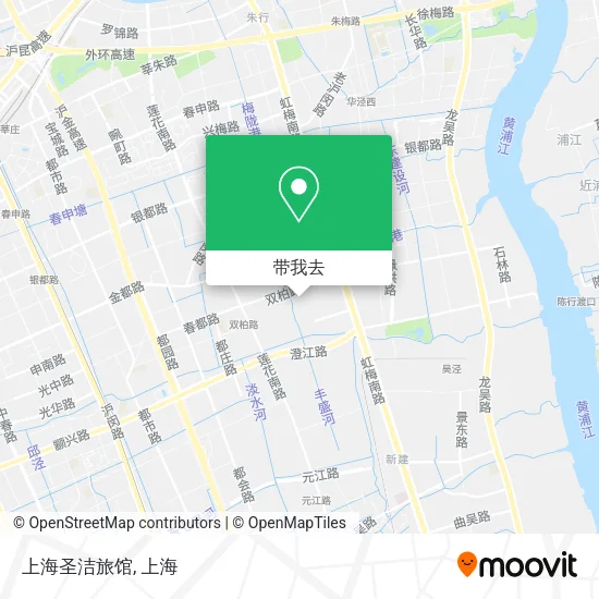 上海圣洁旅馆地图