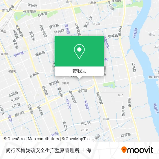 闵行区梅陇镇安全生产监察管理所地图