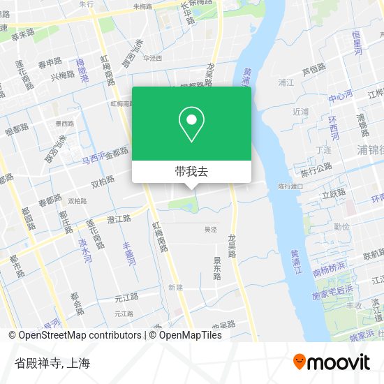 省殿禅寺地图