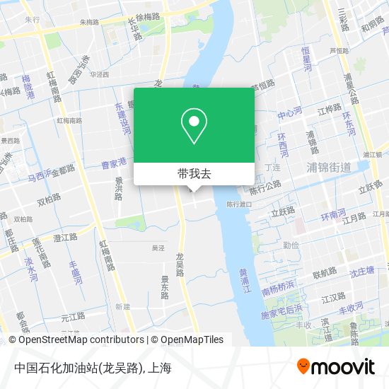 中国石化加油站(龙吴路)地图