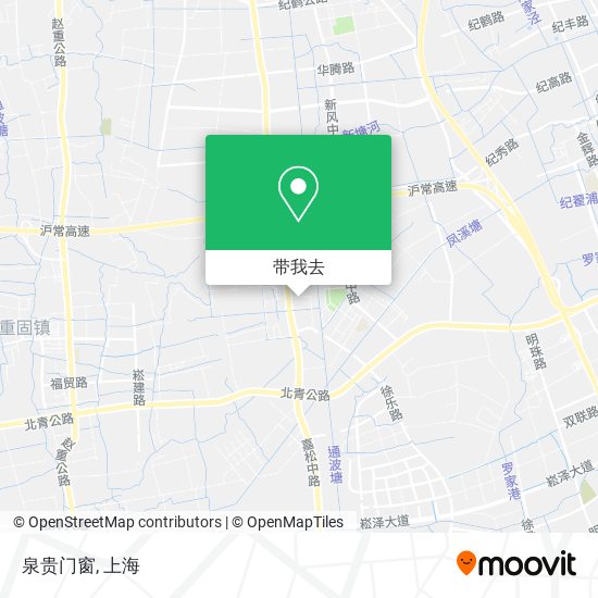 泉贵门窗地图