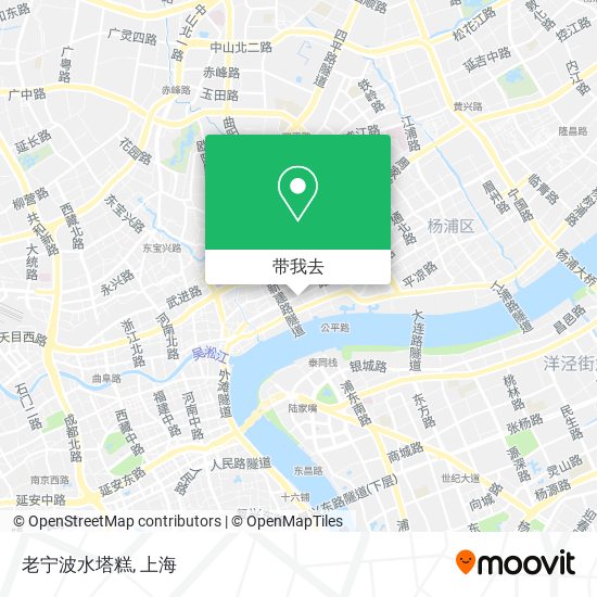 老宁波水塔糕地图