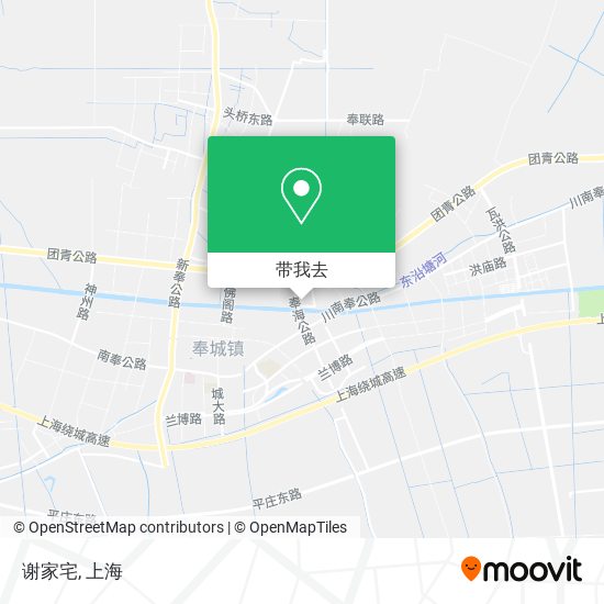 谢家宅地图