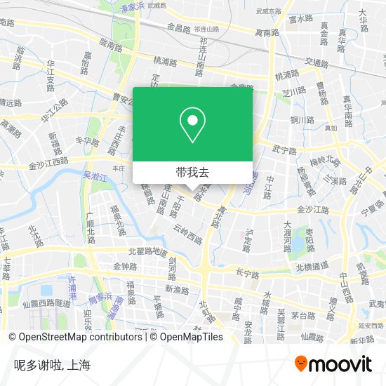 呢多谢啦地图