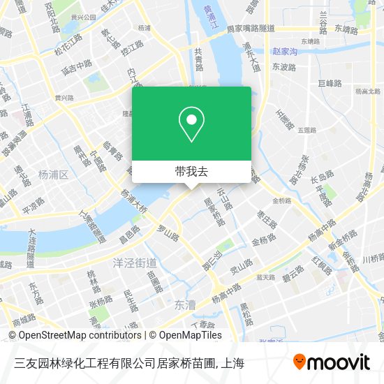 三友园林绿化工程有限公司居家桥苗圃地图