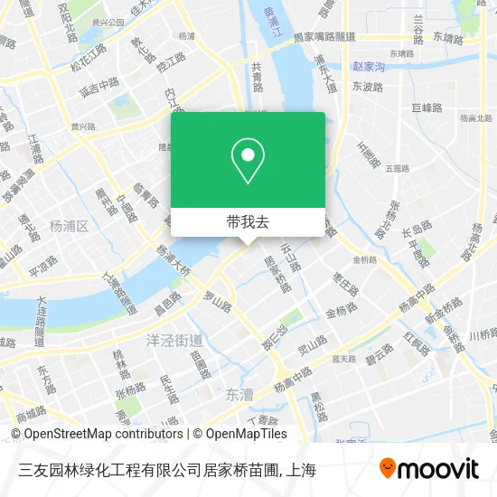 三友园林绿化工程有限公司居家桥苗圃地图