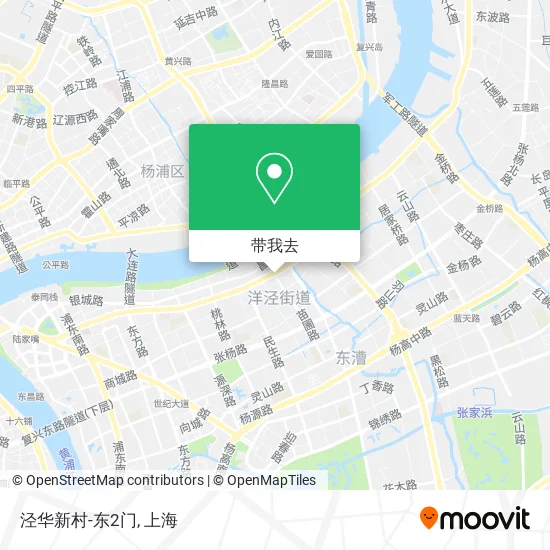 泾华新村-东2门地图