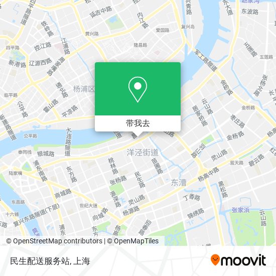 民生配送服务站地图