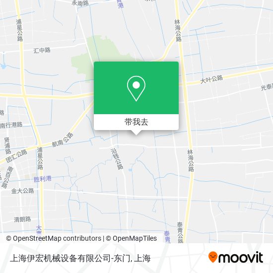 上海伊宏机械设备有限公司-东门地图