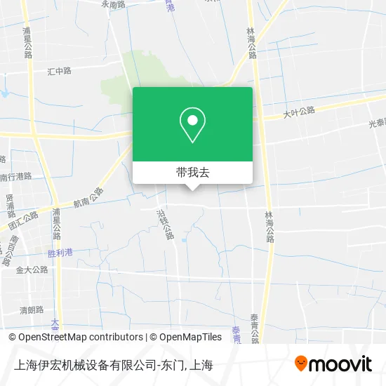 上海伊宏机械设备有限公司-东门地图