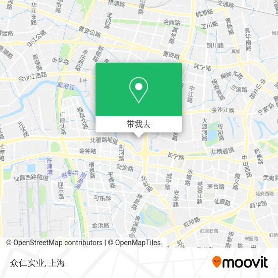 众仁实业地图
