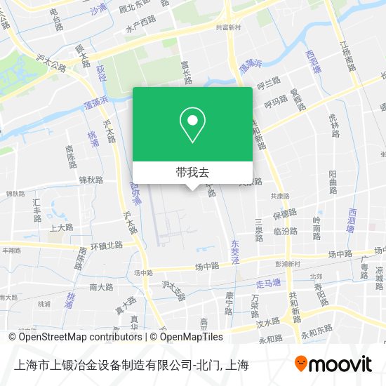 上海市上锻冶金设备制造有限公司-北门地图