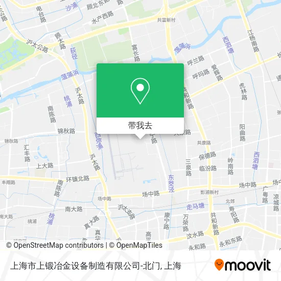 上海市上锻冶金设备制造有限公司-北门地图