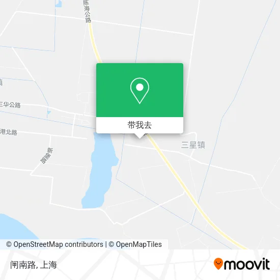 闸南路地图
