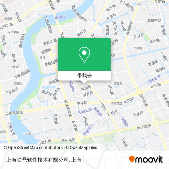 上海联鼎软件技术有限公司地图