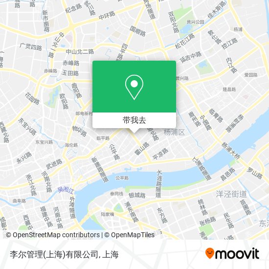 李尔管理(上海)有限公司地图