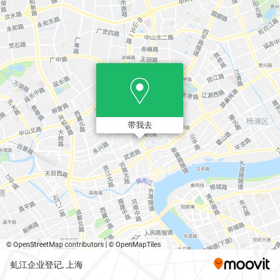 虬江企业登记地图