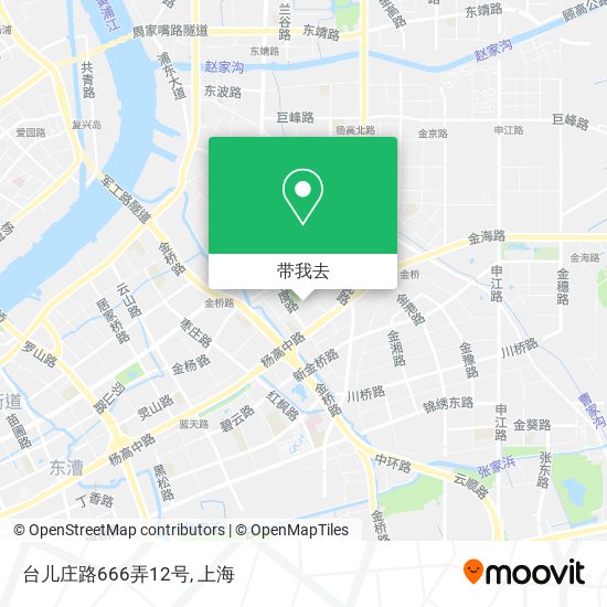 台儿庄路666弄12号地图