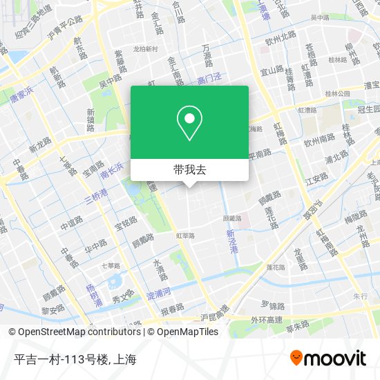 平吉一村-113号楼地图