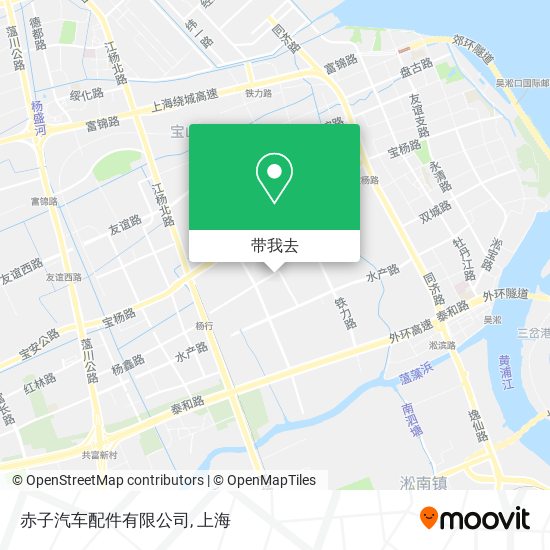 赤子汽车配件有限公司地图