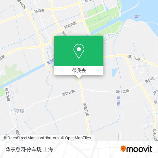 华亭息园-停车场地图