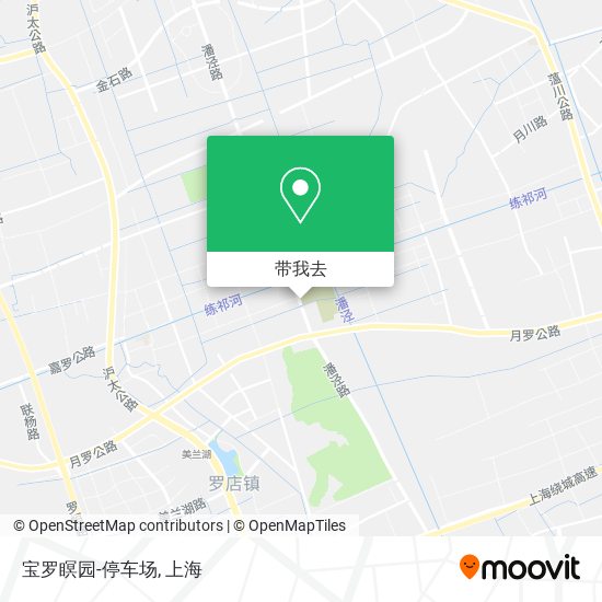 宝罗瞑园-停车场地图