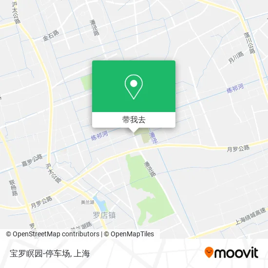 宝罗瞑园-停车场地图