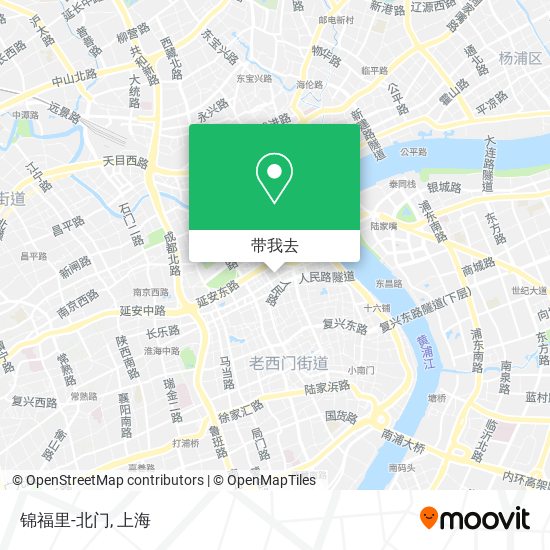 锦福里-北门地图