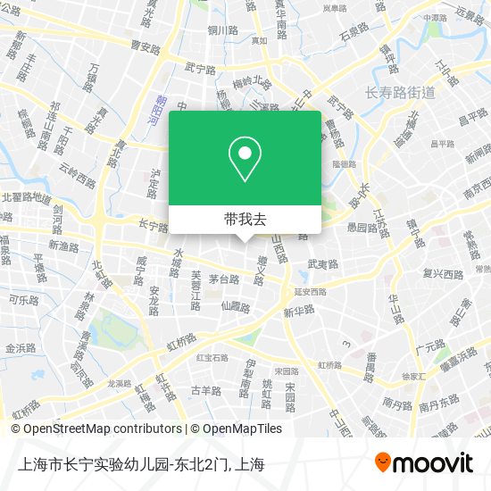 上海市长宁实验幼儿园-东北2门地图