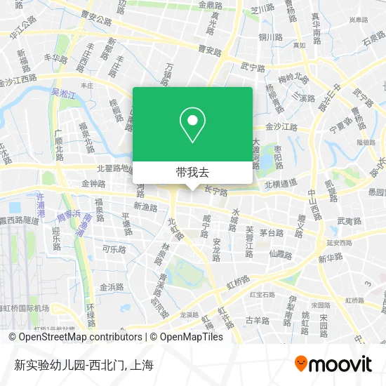 新实验幼儿园-西北门地图