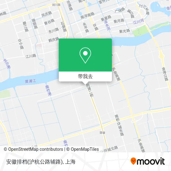 安徽排档(沪杭公路辅路)地图