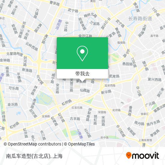 南瓜车造型(古北店)地图