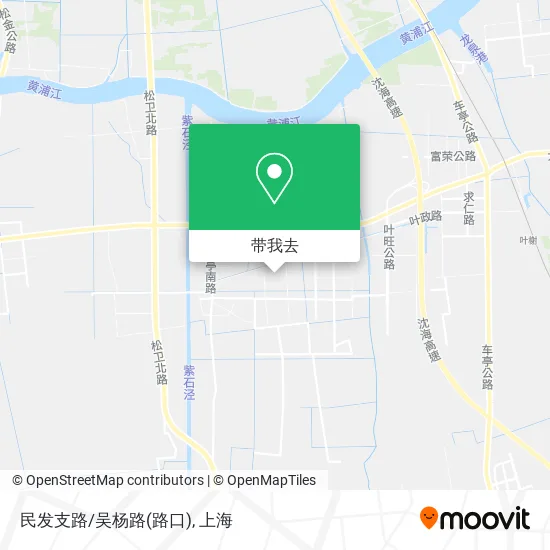 民发支路/吴杨路(路口)地图