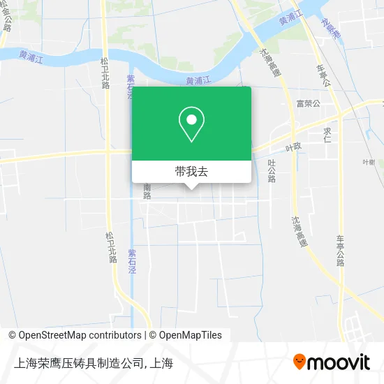 上海荣鹰压铸具制造公司地图