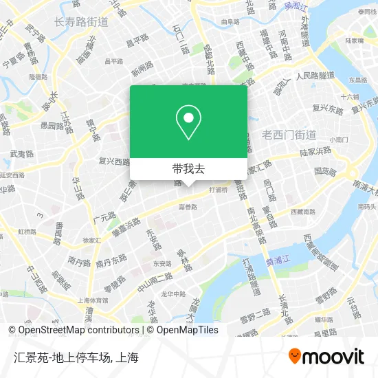 汇景苑-地上停车场地图