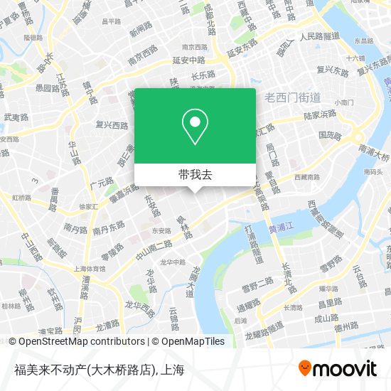 福美来不动产(大木桥路店)地图