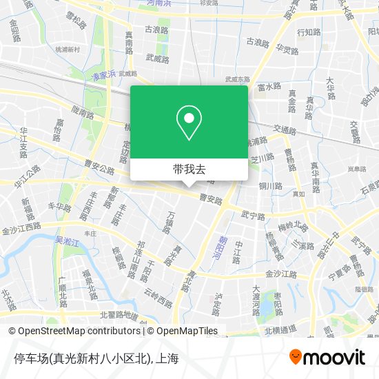 停车场(真光新村八小区北)地图