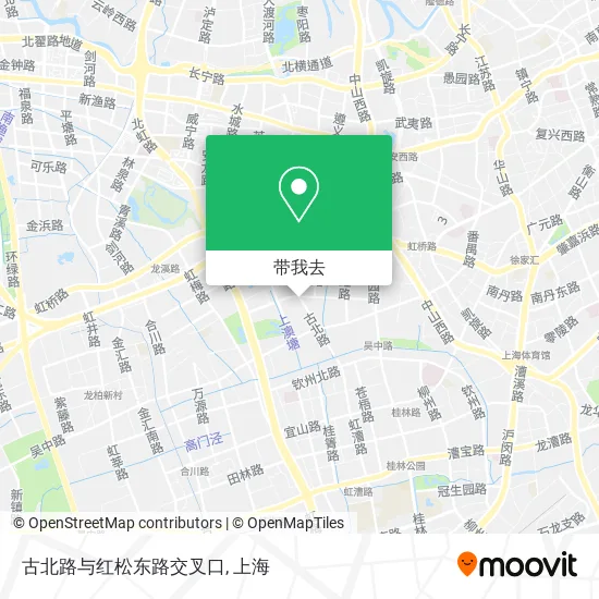 古北路与红松东路交叉口地图