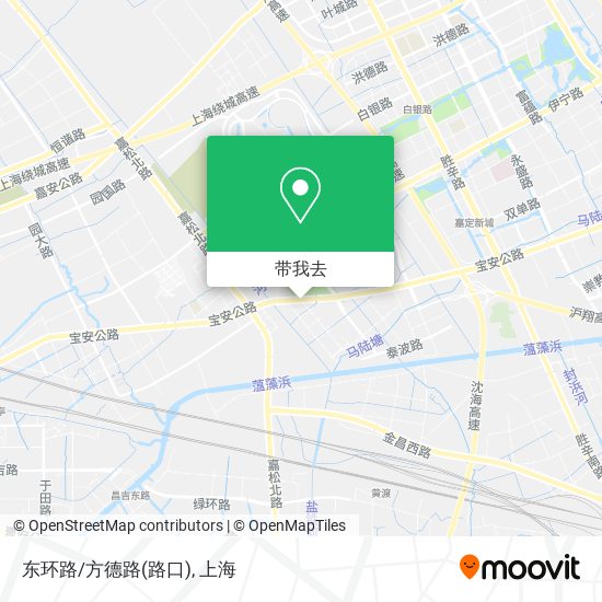 东环路/方德路(路口)地图