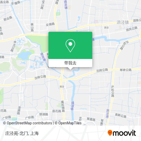 庄泾苑-北门地图